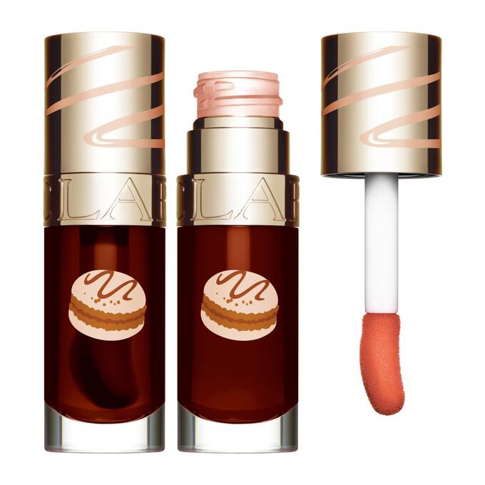 Lip Comfort Oil als Haselnuss-Macaron Edition